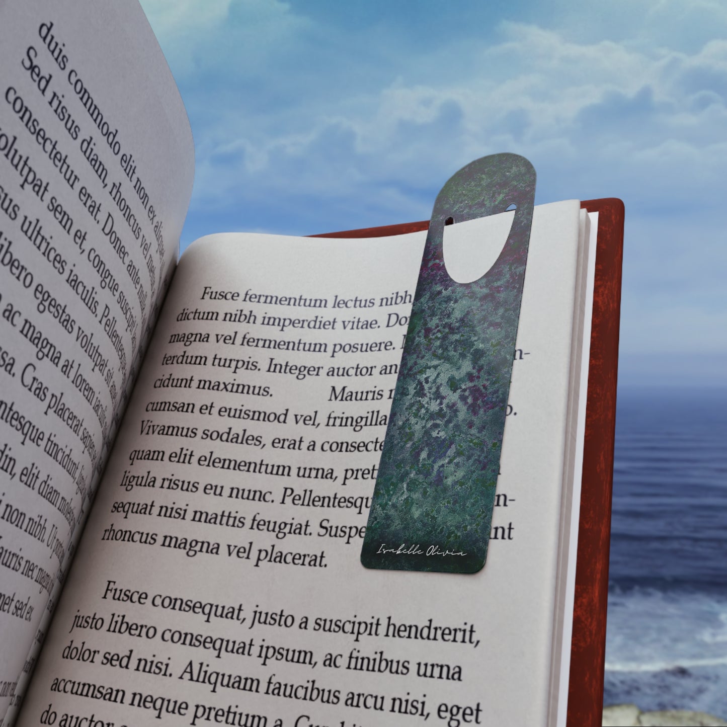 Painted Bookmark inspired by Enchanted Escape