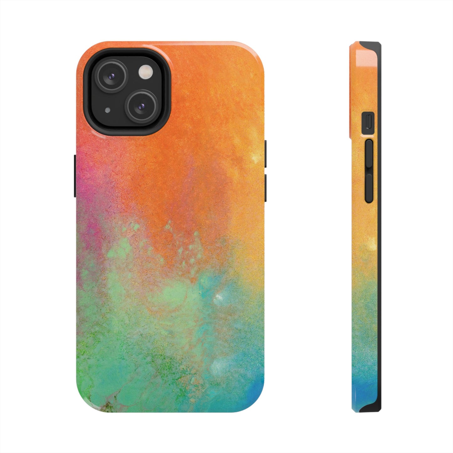 Painted Phone Case Inspired by Mixed Feelings