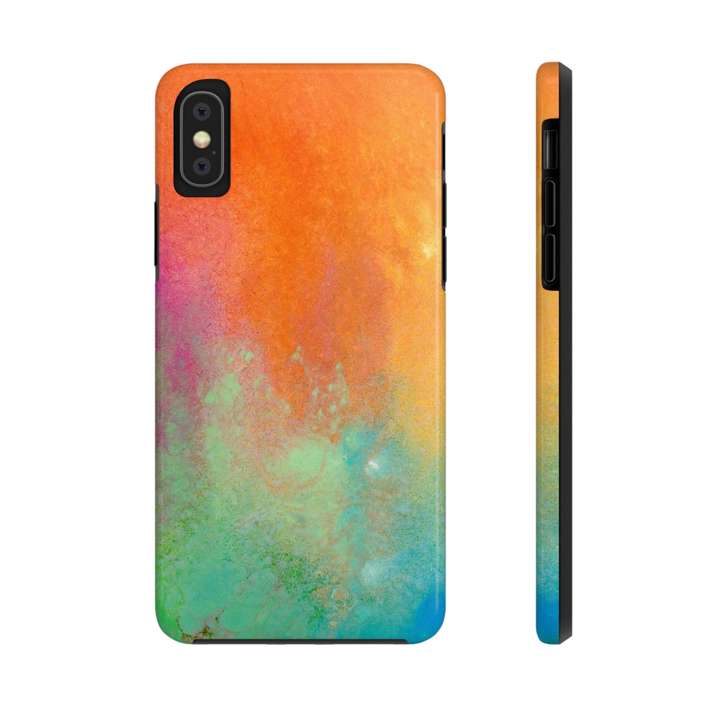 Painted Phone Case Inspired by Mixed Feelings