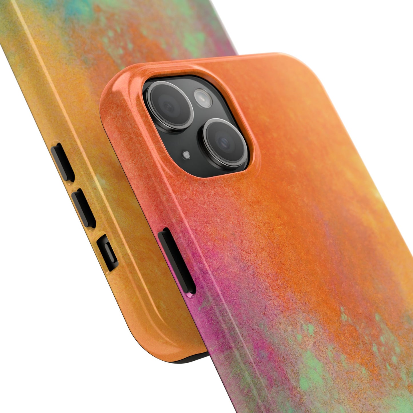 Painted Phone Case Inspired by Mixed Feelings