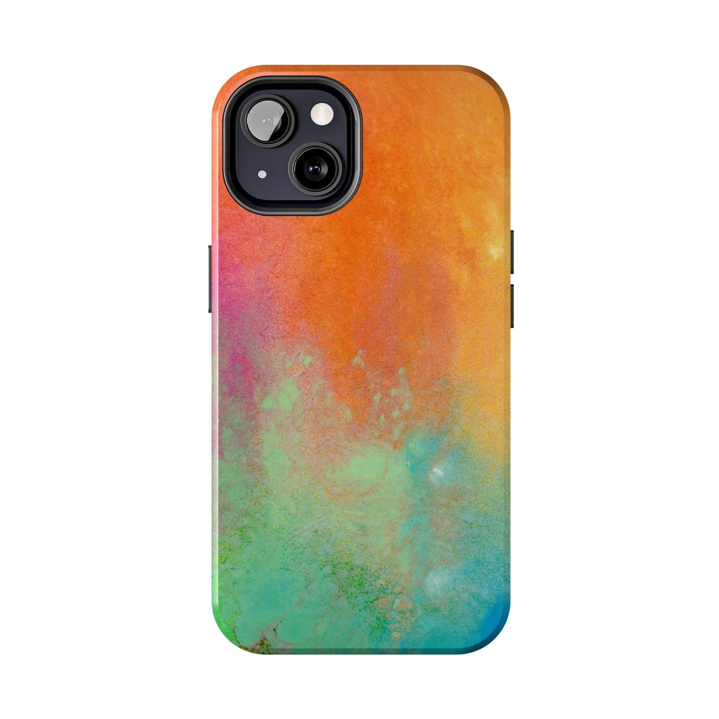 Painted Phone Case Inspired by Mixed Feelings
