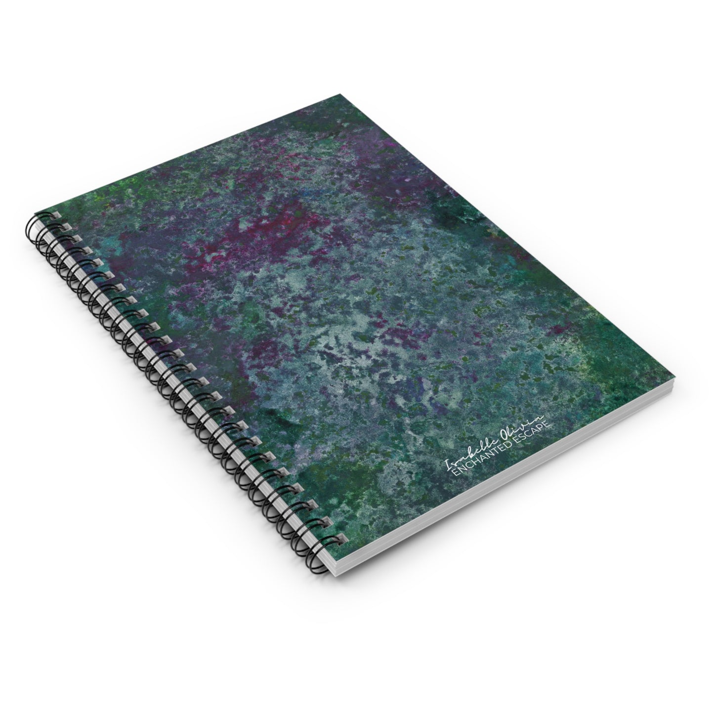 Spiral Notebook Inspired by Enchanted Escape
