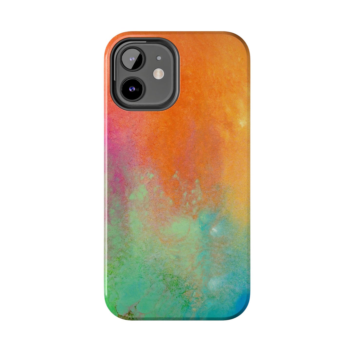 Painted Phone Case Inspired by Mixed Feelings