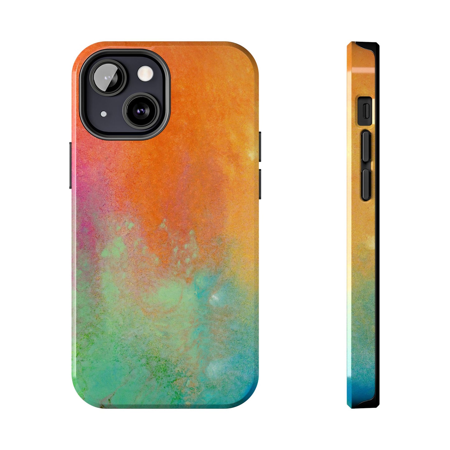 Painted Phone Case Inspired by Mixed Feelings