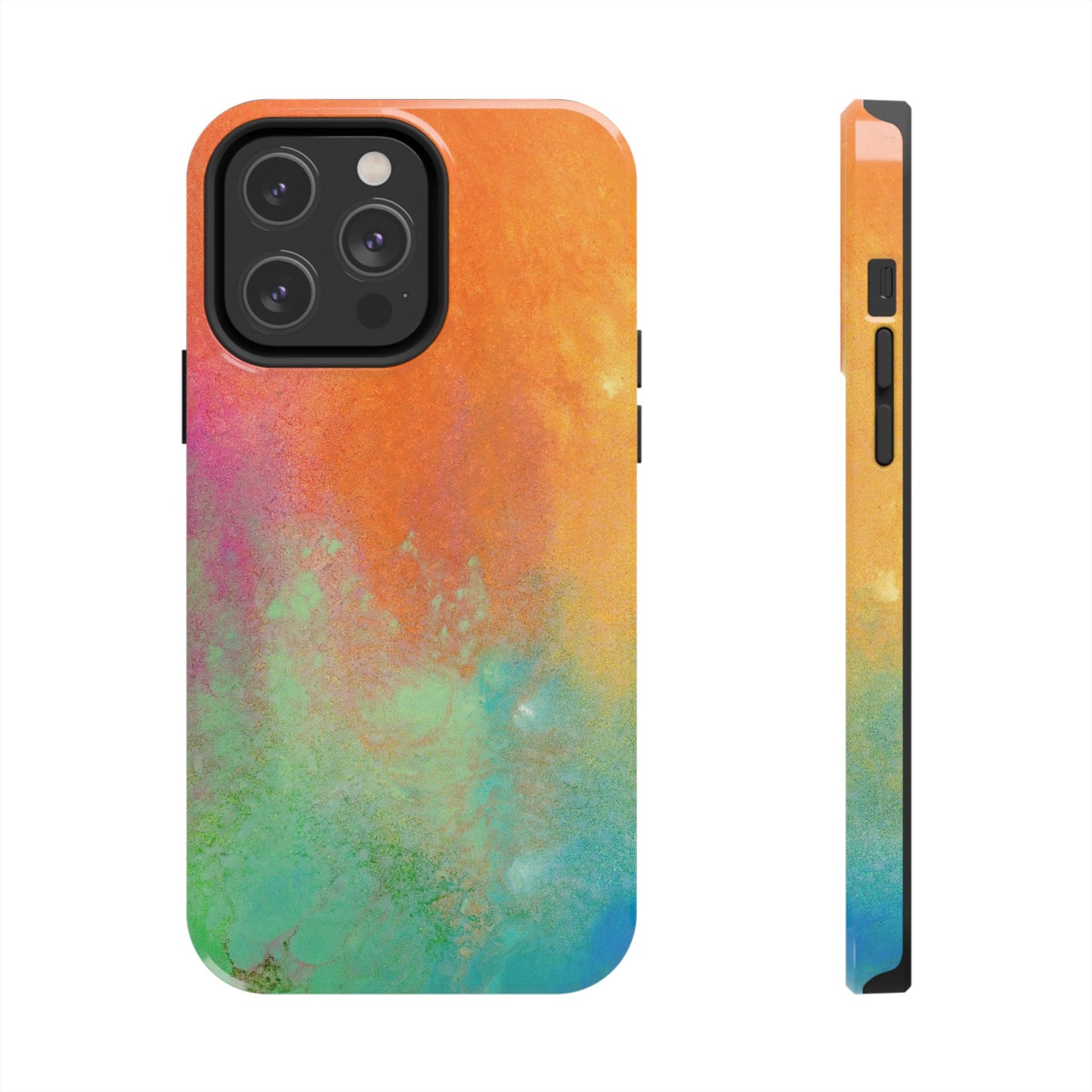 Painted Phone Case Inspired by Mixed Feelings