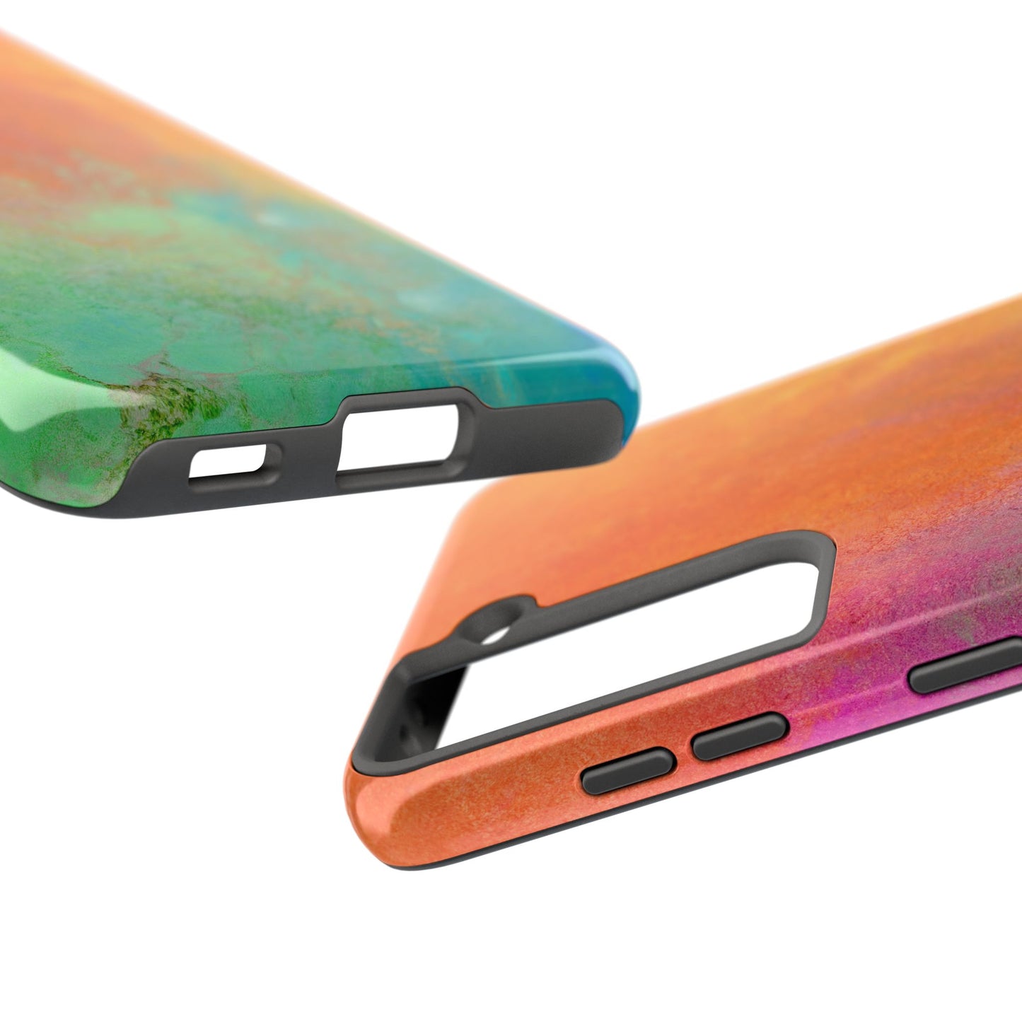 Painted Phone Case Inspired by Mixed Feelings