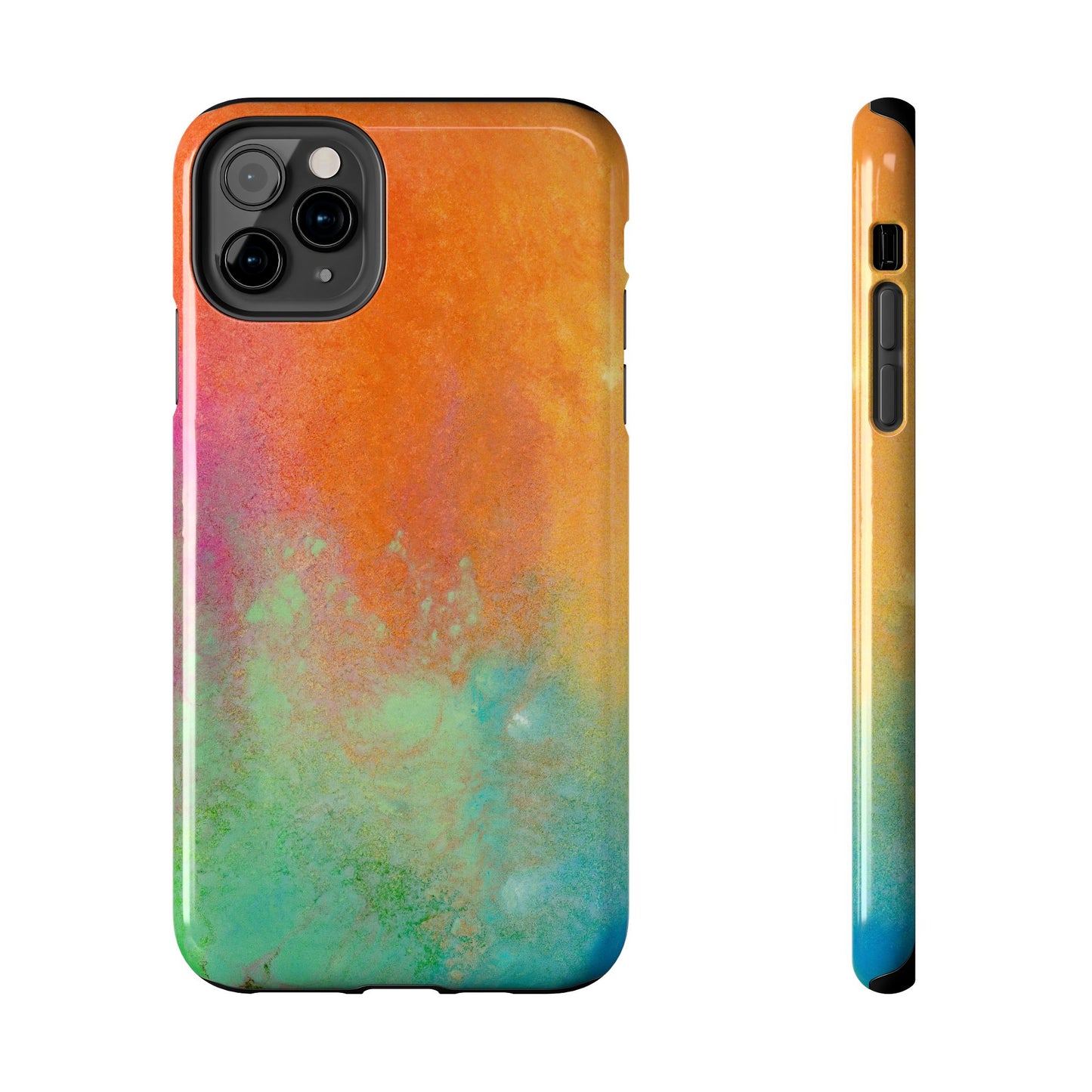 Painted Phone Case Inspired by Mixed Feelings