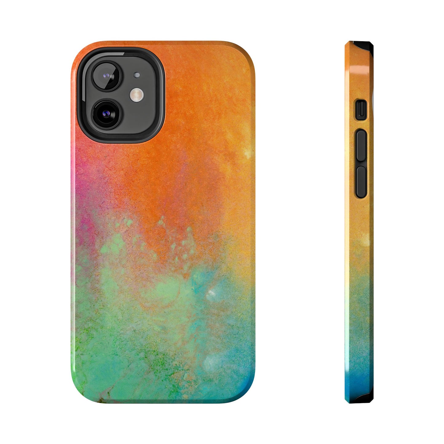 Painted Phone Case Inspired by Mixed Feelings