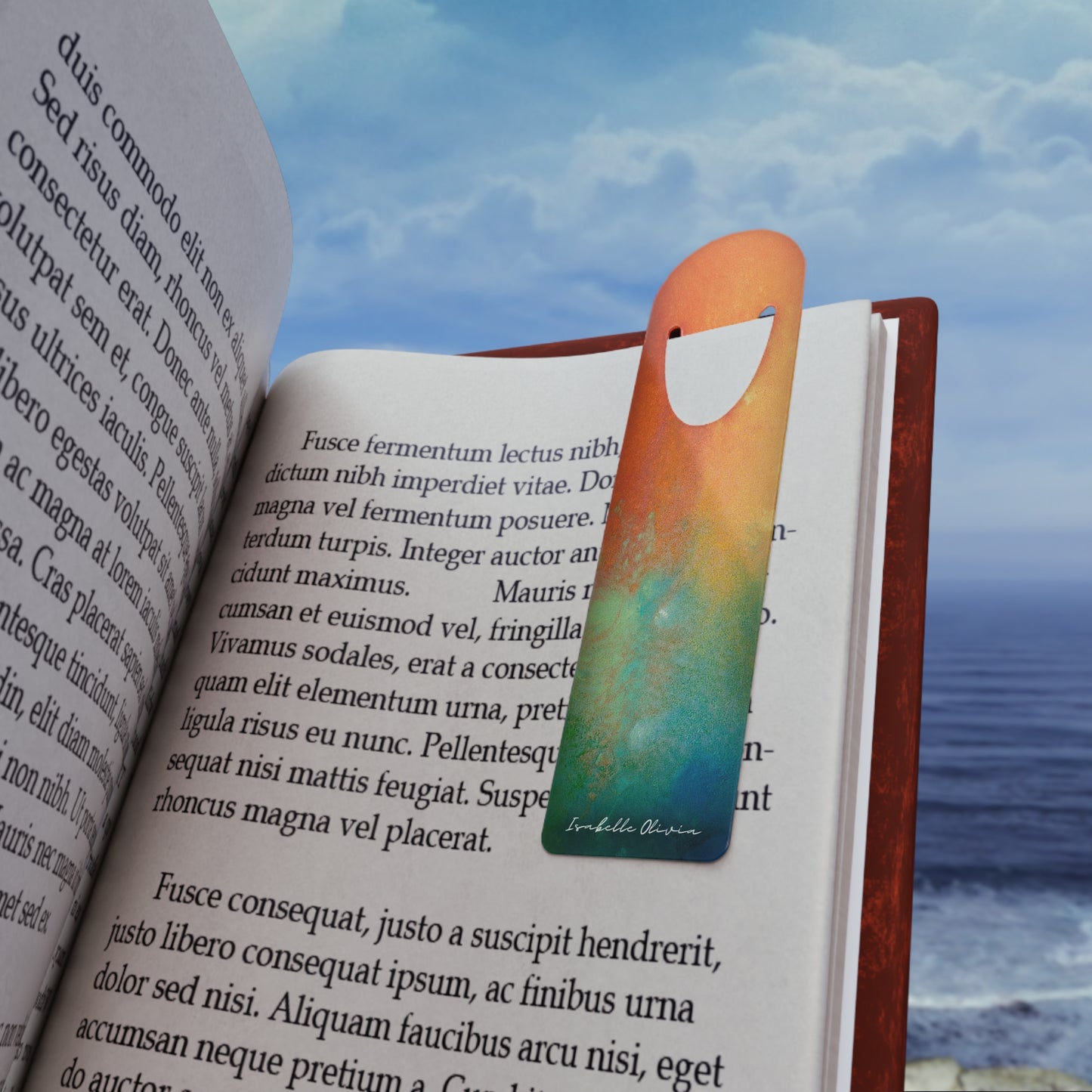 Painted Bookmark inspired by Mixed Feelings