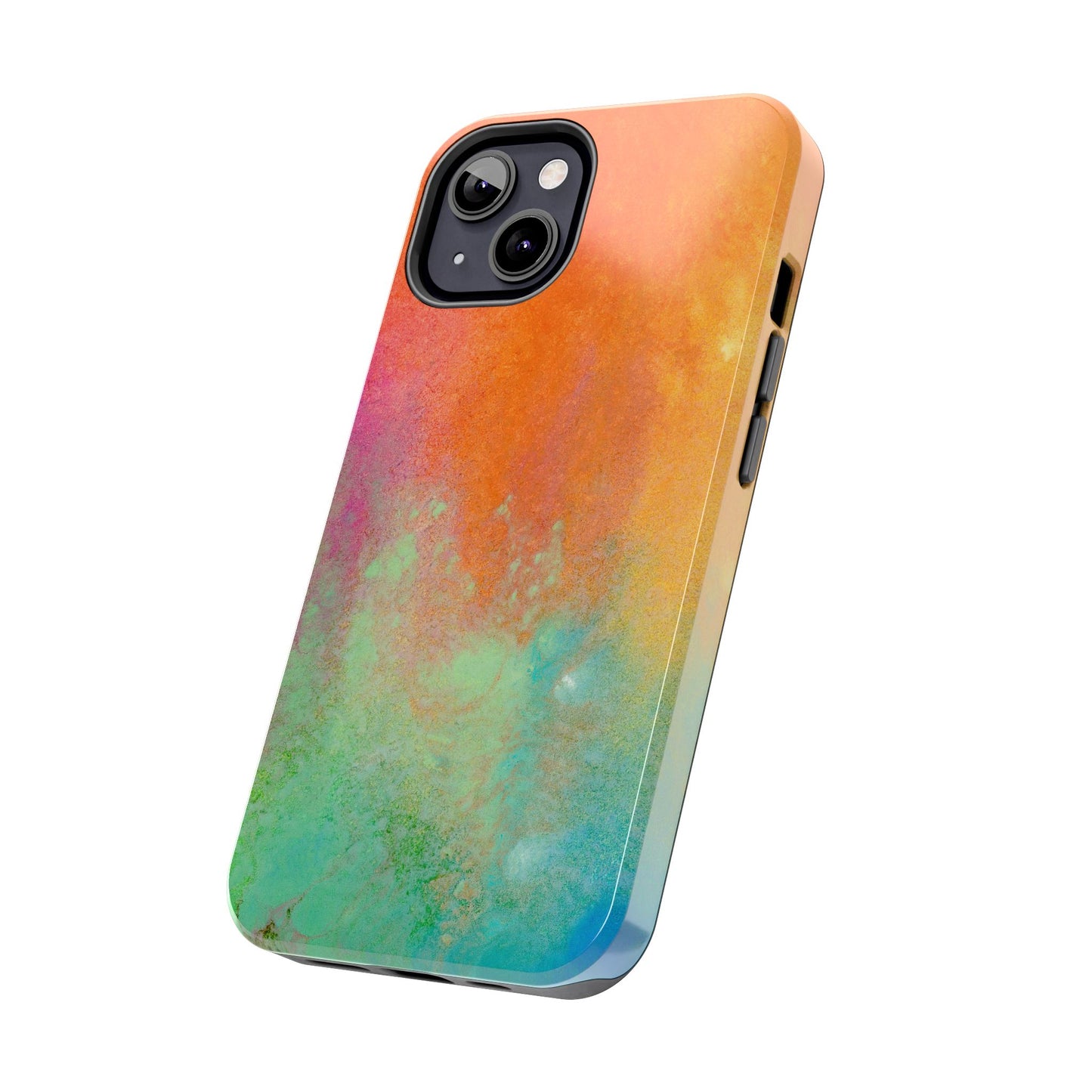Painted Phone Case Inspired by Mixed Feelings