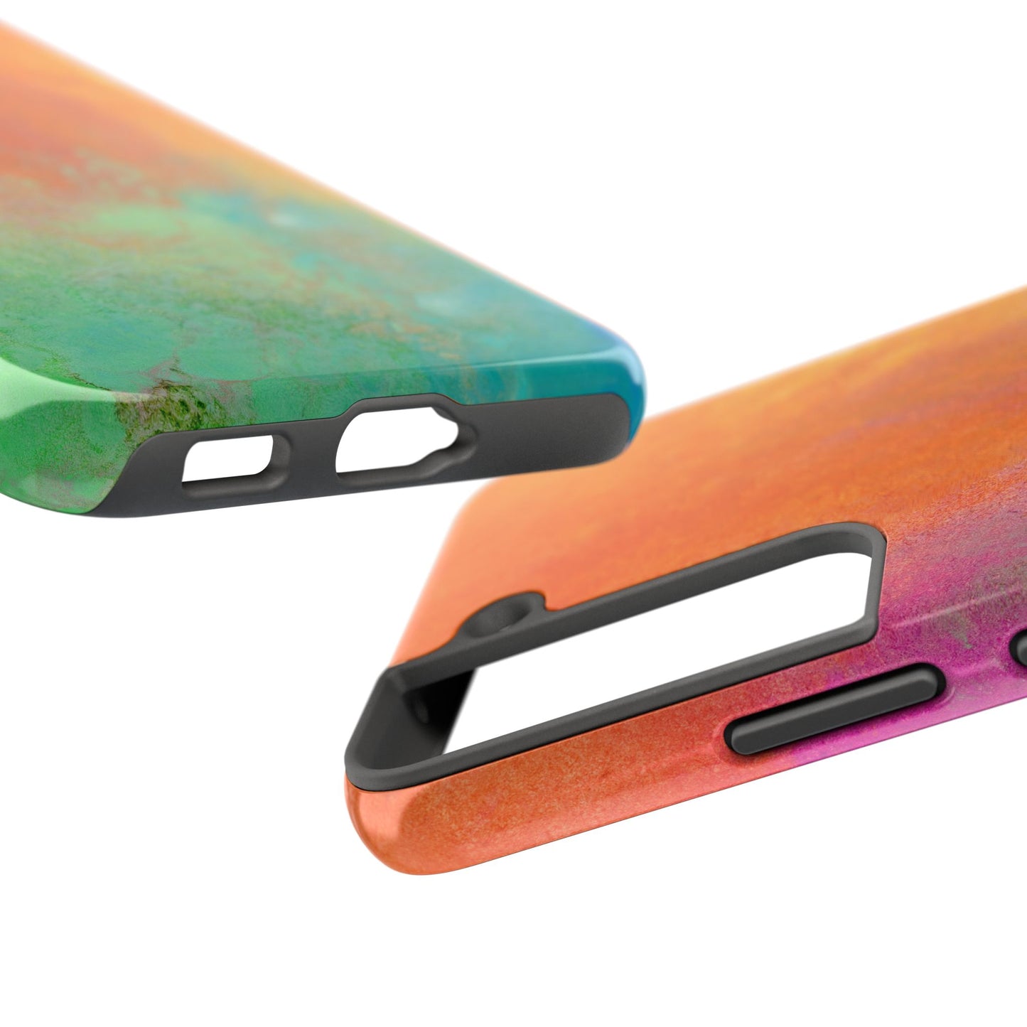 Painted Phone Case Inspired by Mixed Feelings