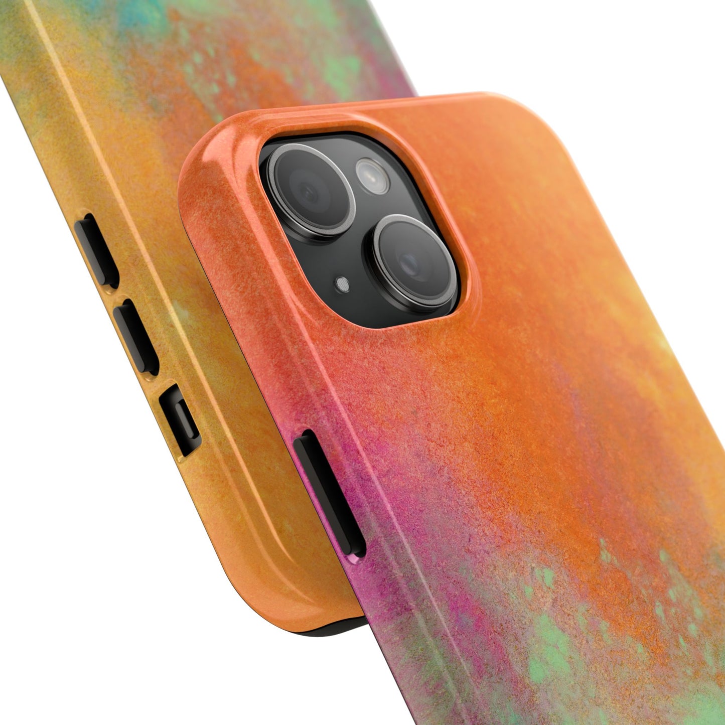 Painted Phone Case Inspired by Mixed Feelings