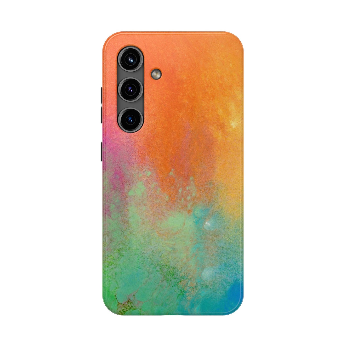 Painted Phone Case Inspired by Mixed Feelings