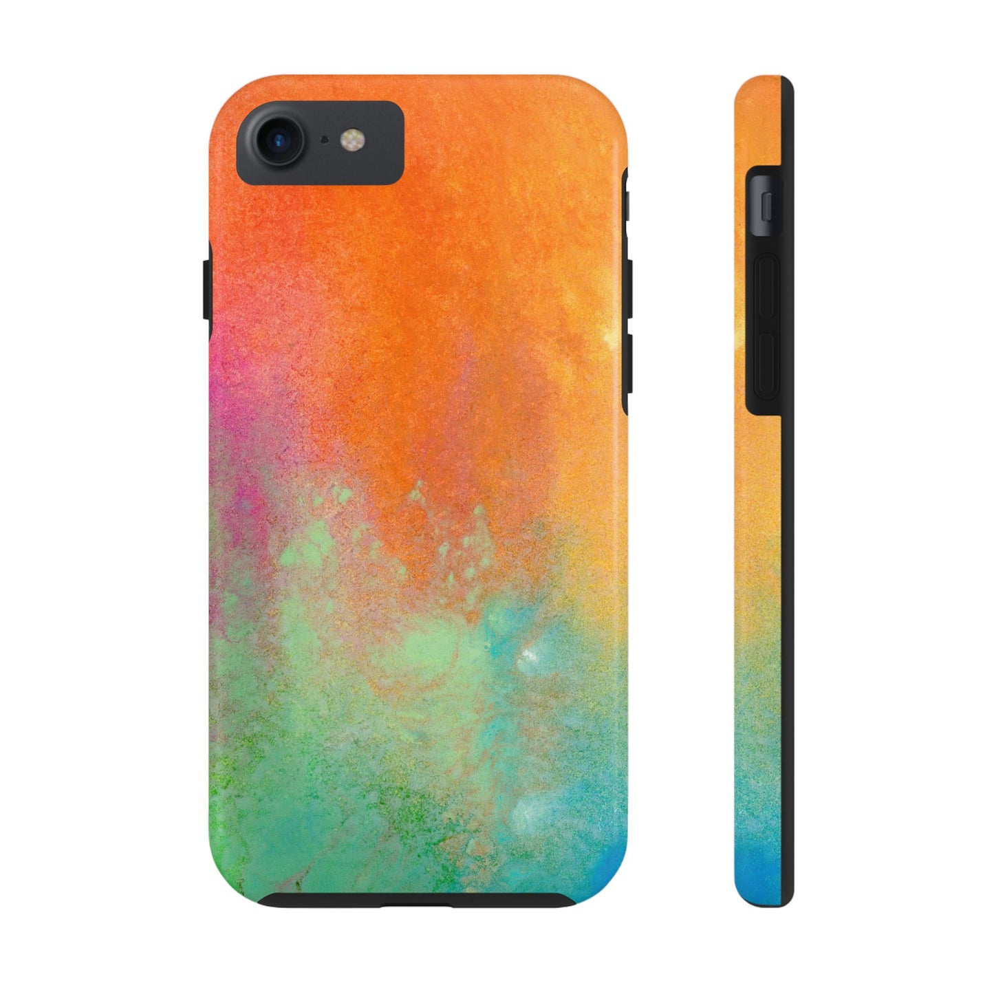 Painted Phone Case Inspired by Mixed Feelings
