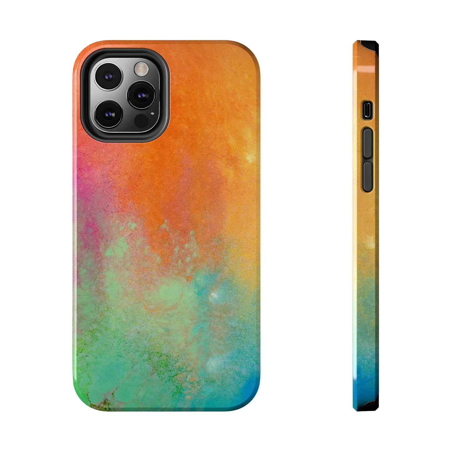 Painted Phone Case Inspired by Mixed Feelings