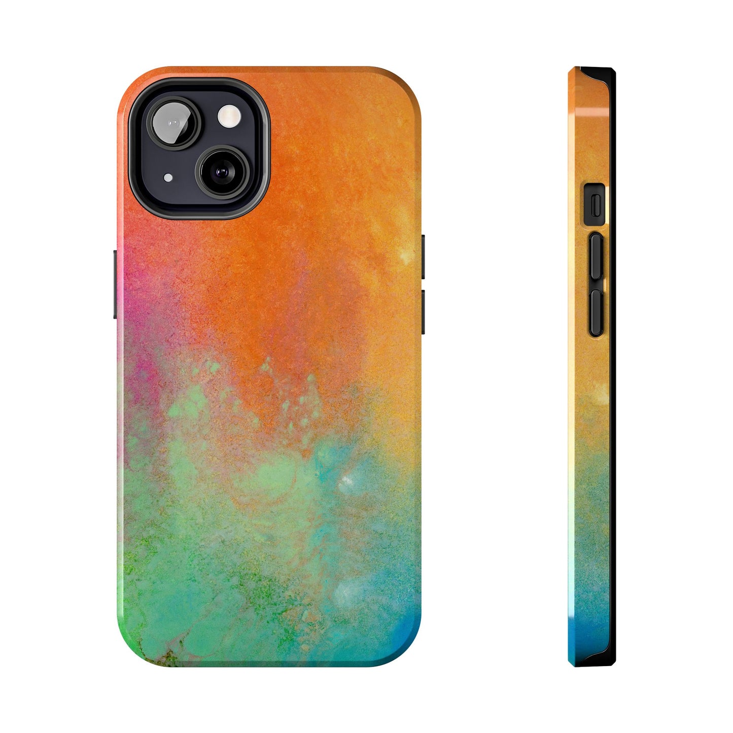 Painted Phone Case Inspired by Mixed Feelings