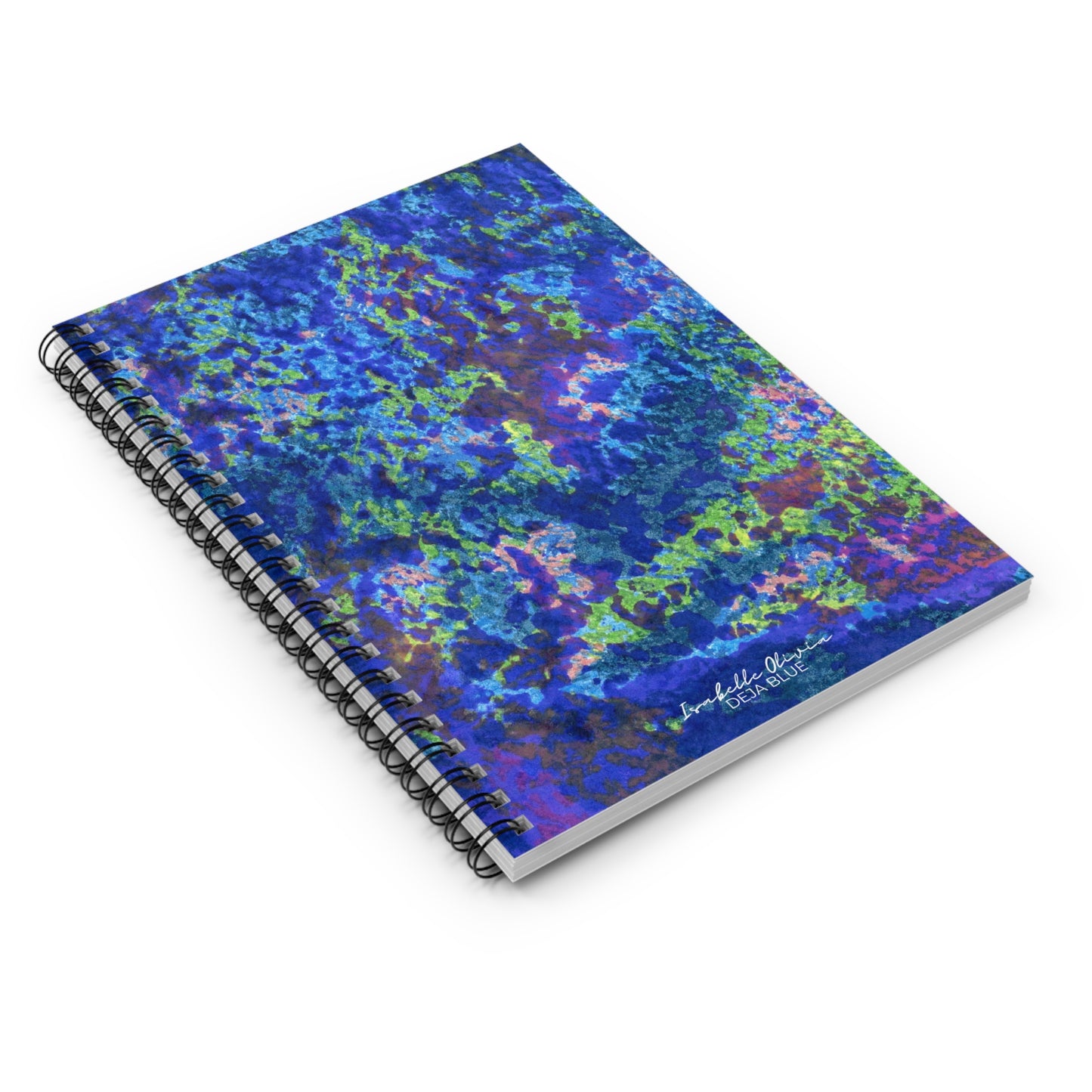 Spiral Notebook Inspired by Deja Blue