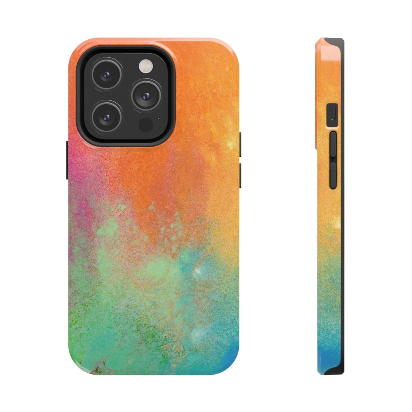Painted Phone Case Inspired by Mixed Feelings