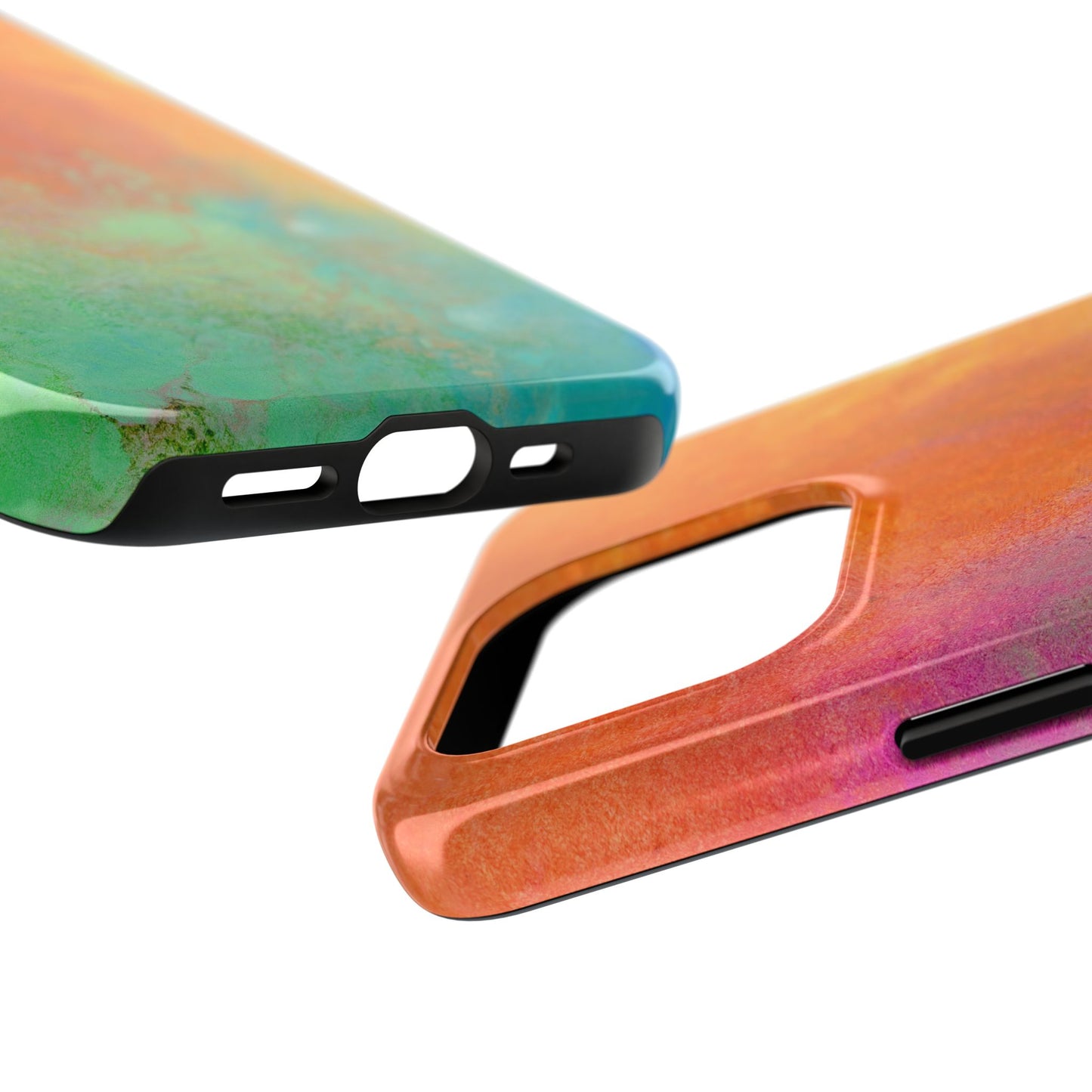 Painted Phone Case Inspired by Mixed Feelings