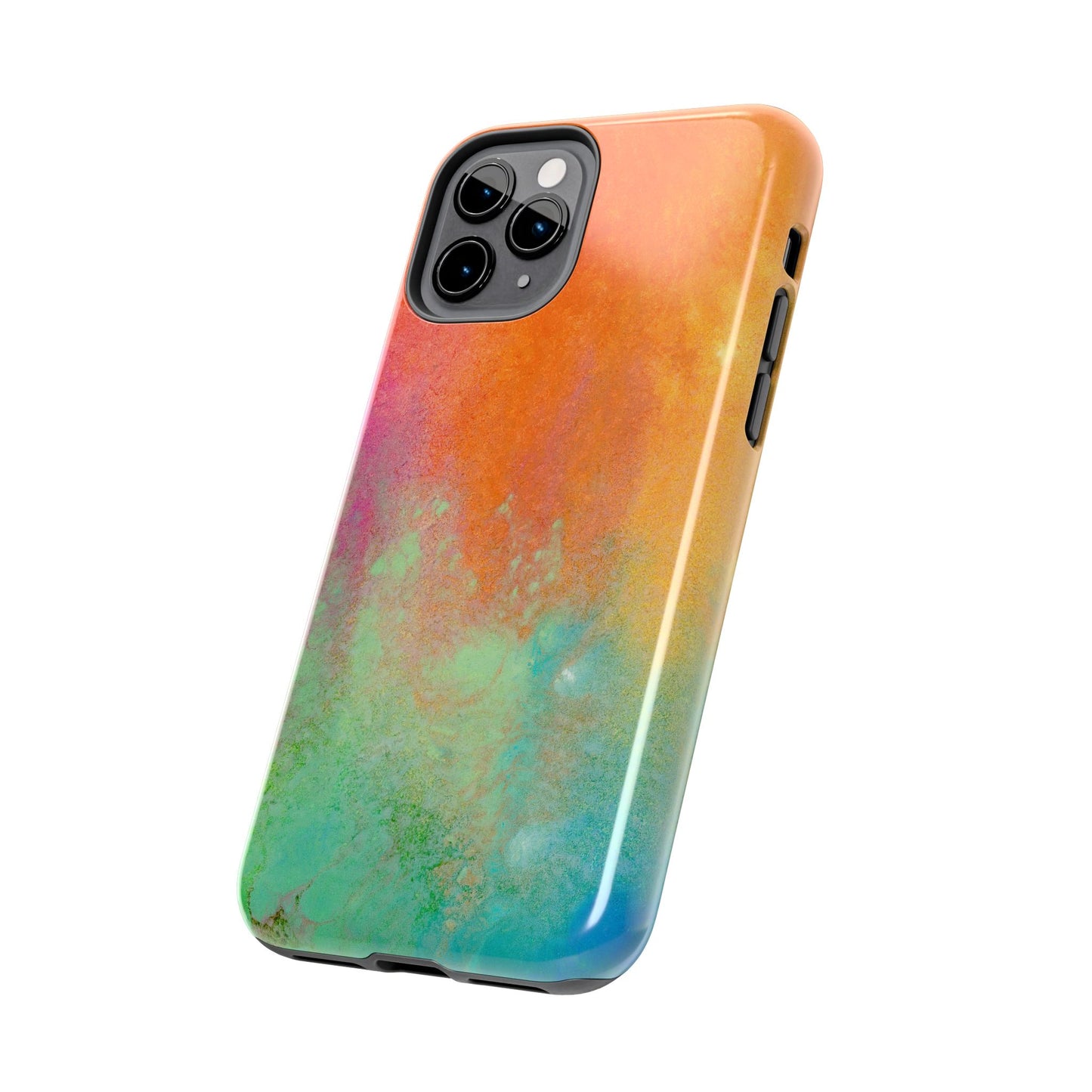 Painted Phone Case Inspired by Mixed Feelings