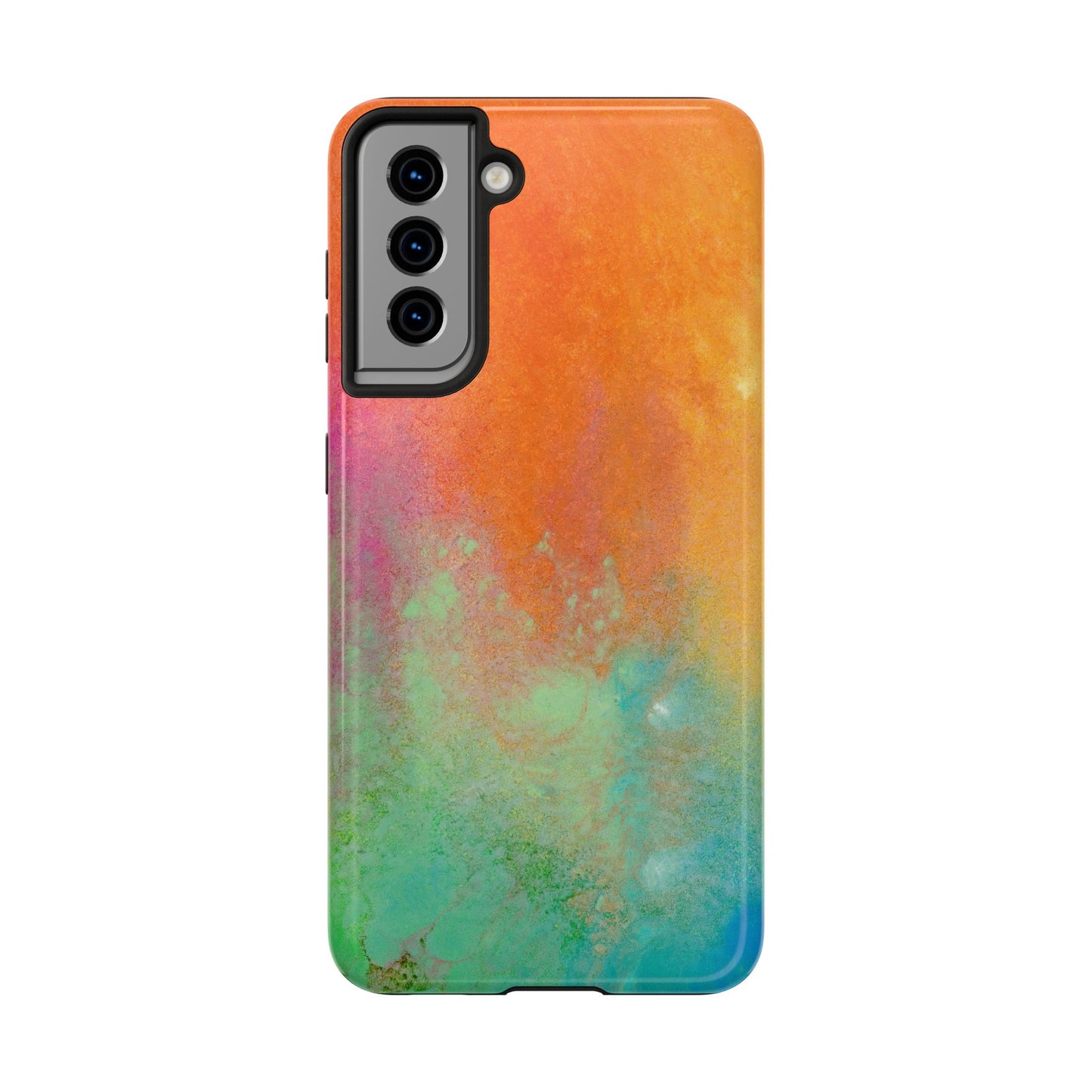 Painted Phone Case Inspired by Mixed Feelings