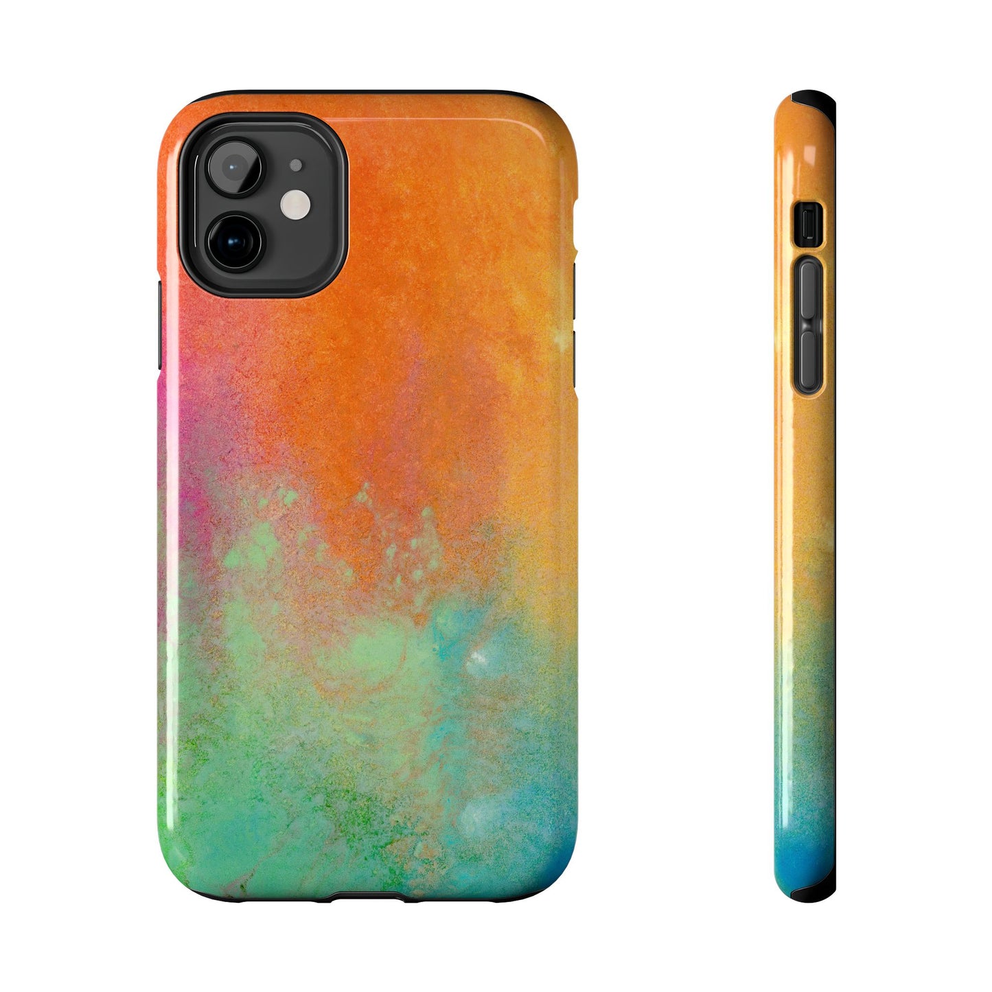 Painted Phone Case Inspired by Mixed Feelings