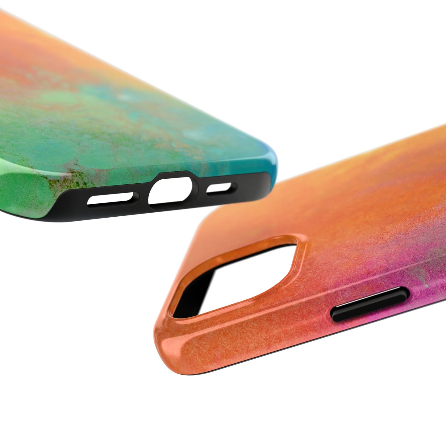 Painted Phone Case Inspired by Mixed Feelings