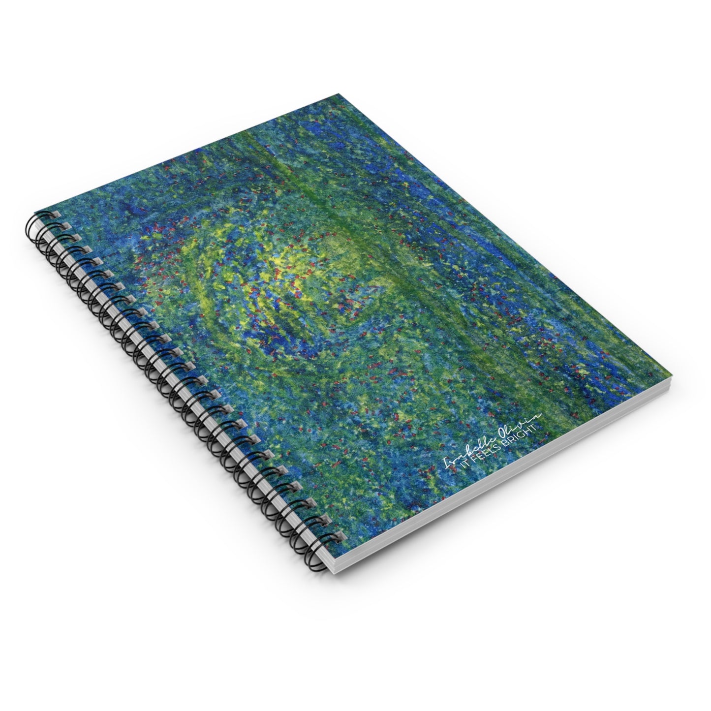 Spiral Notebook Inspired by It Feels Bright