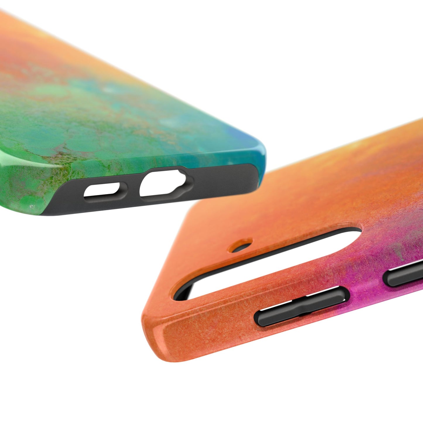 Painted Phone Case Inspired by Mixed Feelings