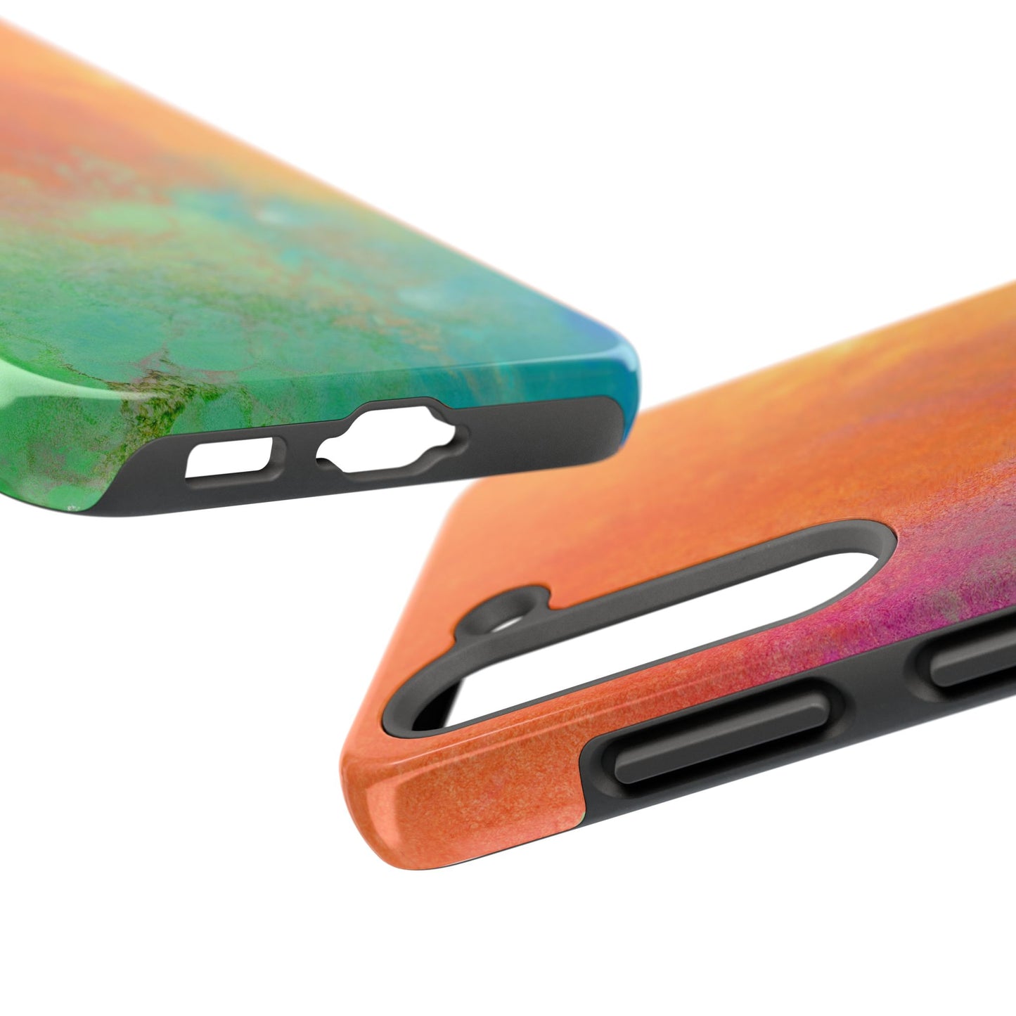 Painted Phone Case Inspired by Mixed Feelings