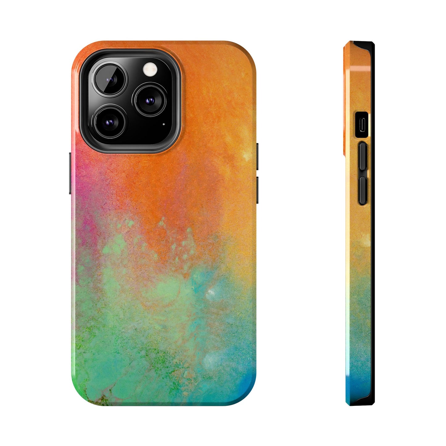 Painted Phone Case Inspired by Mixed Feelings