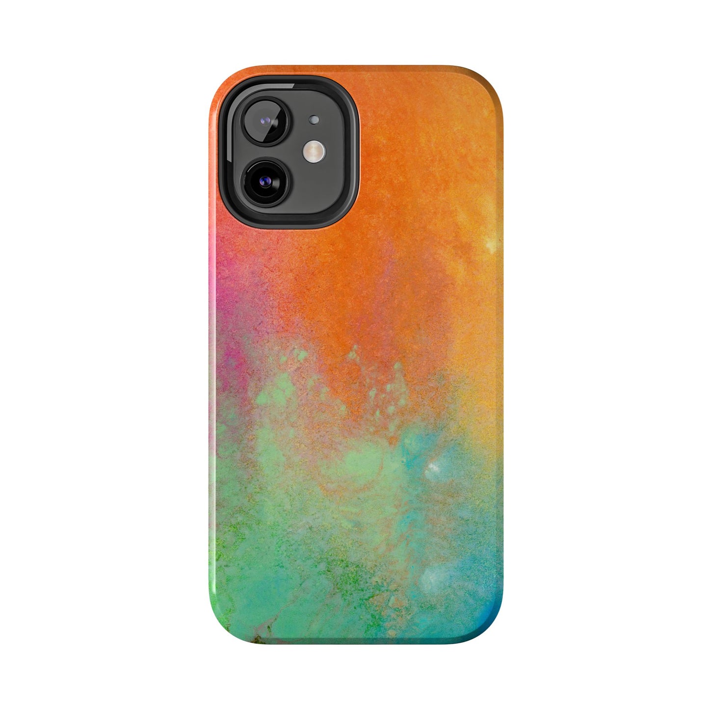 Painted Phone Case Inspired by Mixed Feelings