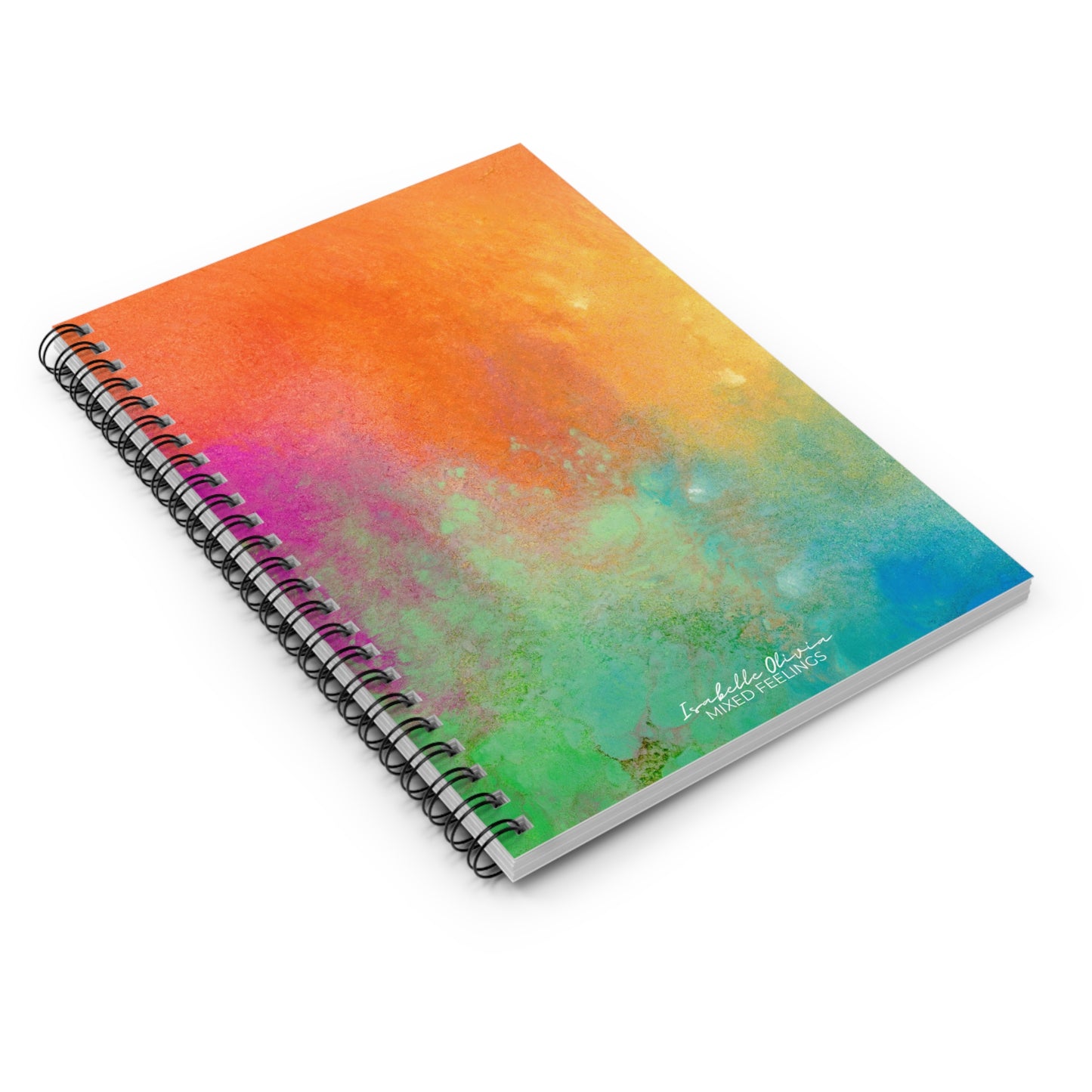 Spiral Notebook Inspired by Mixed Feelings