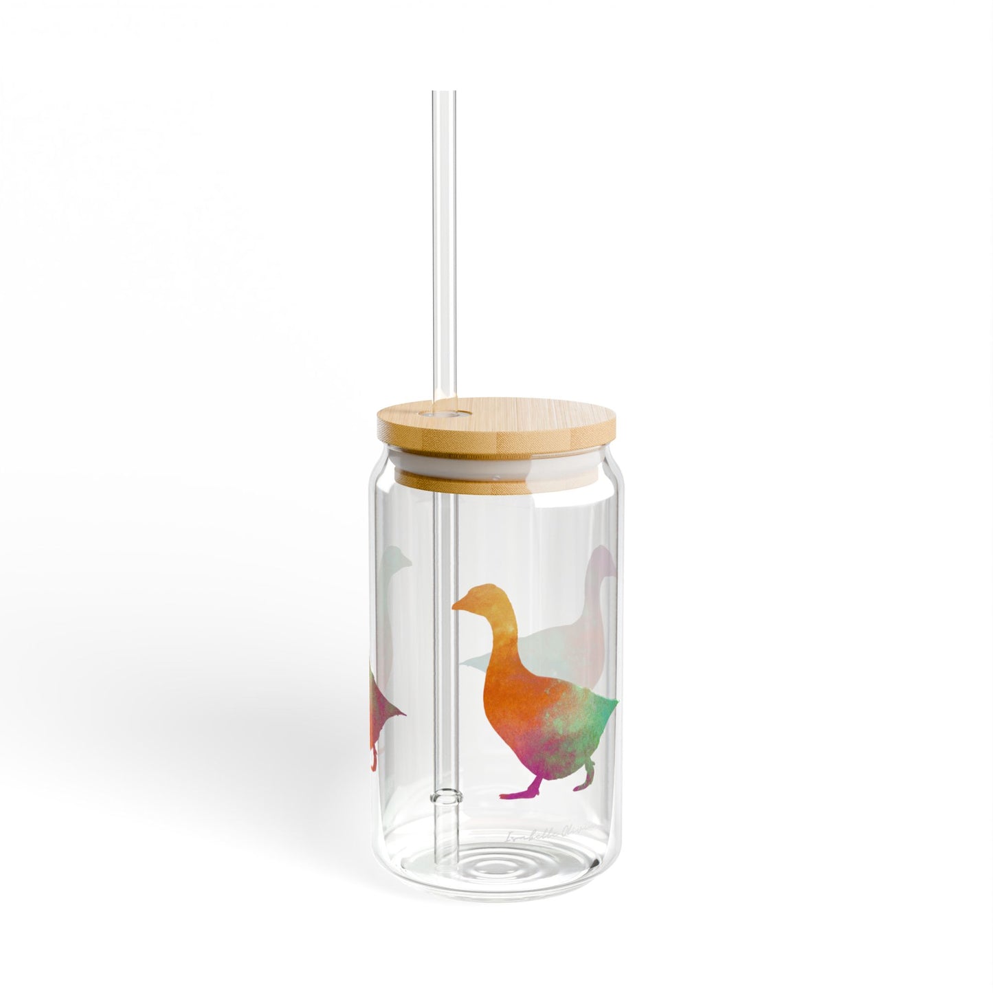 Silly Goose Sipper Glass Inspired by Mixed Feelings