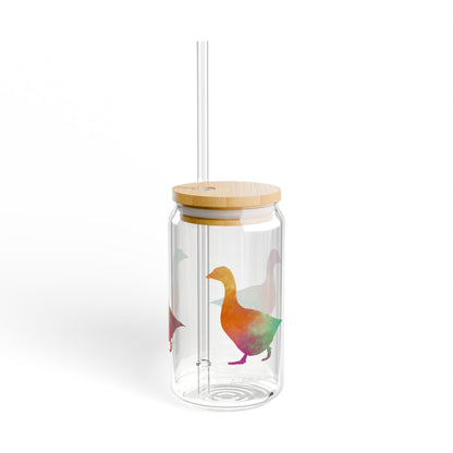 Silly Goose Sipper Glass Inspired by Mixed Feelings