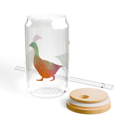 Silly Goose Sipper Glass Inspired by Mixed Feelings