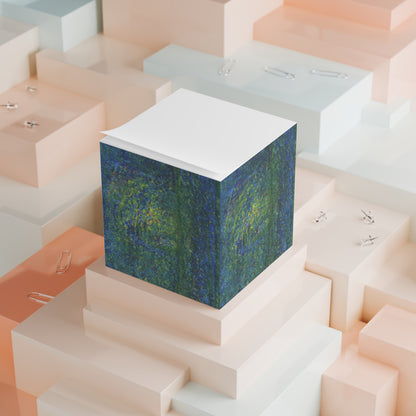 Creative Note Cube Inspired by It Feels Bright