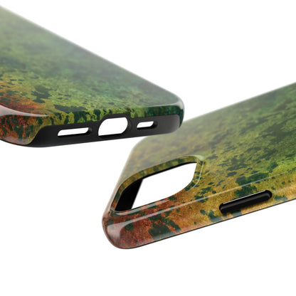 Painted Phone Case Inspired by Regrowth