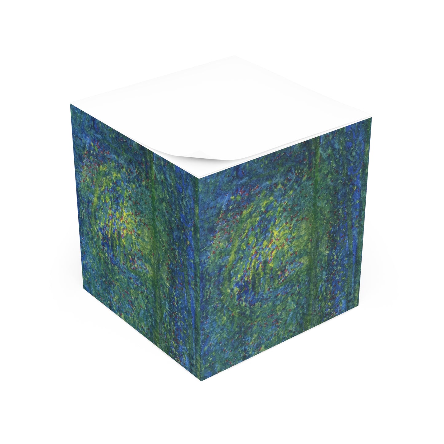 Creative Note Cube Inspired by It Feels Bright