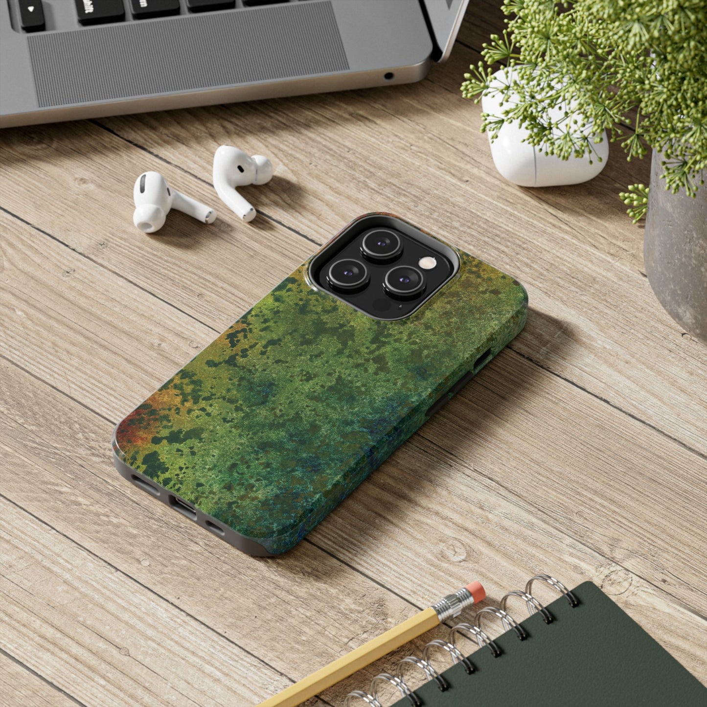 Painted Phone Case Inspired by Regrowth