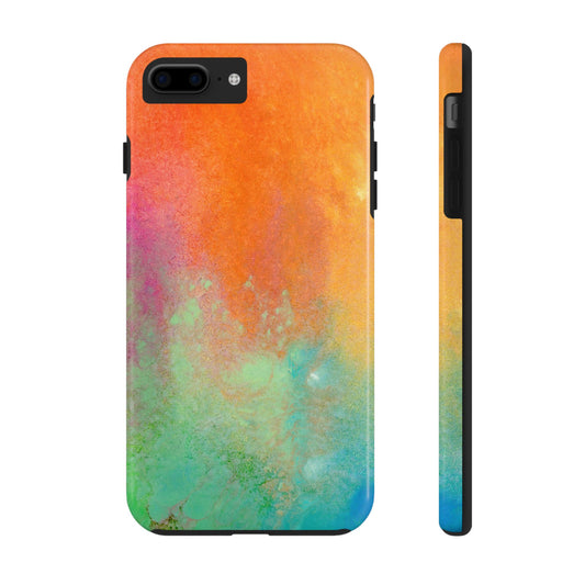 Painted Phone Case Inspired by Mixed Feelings