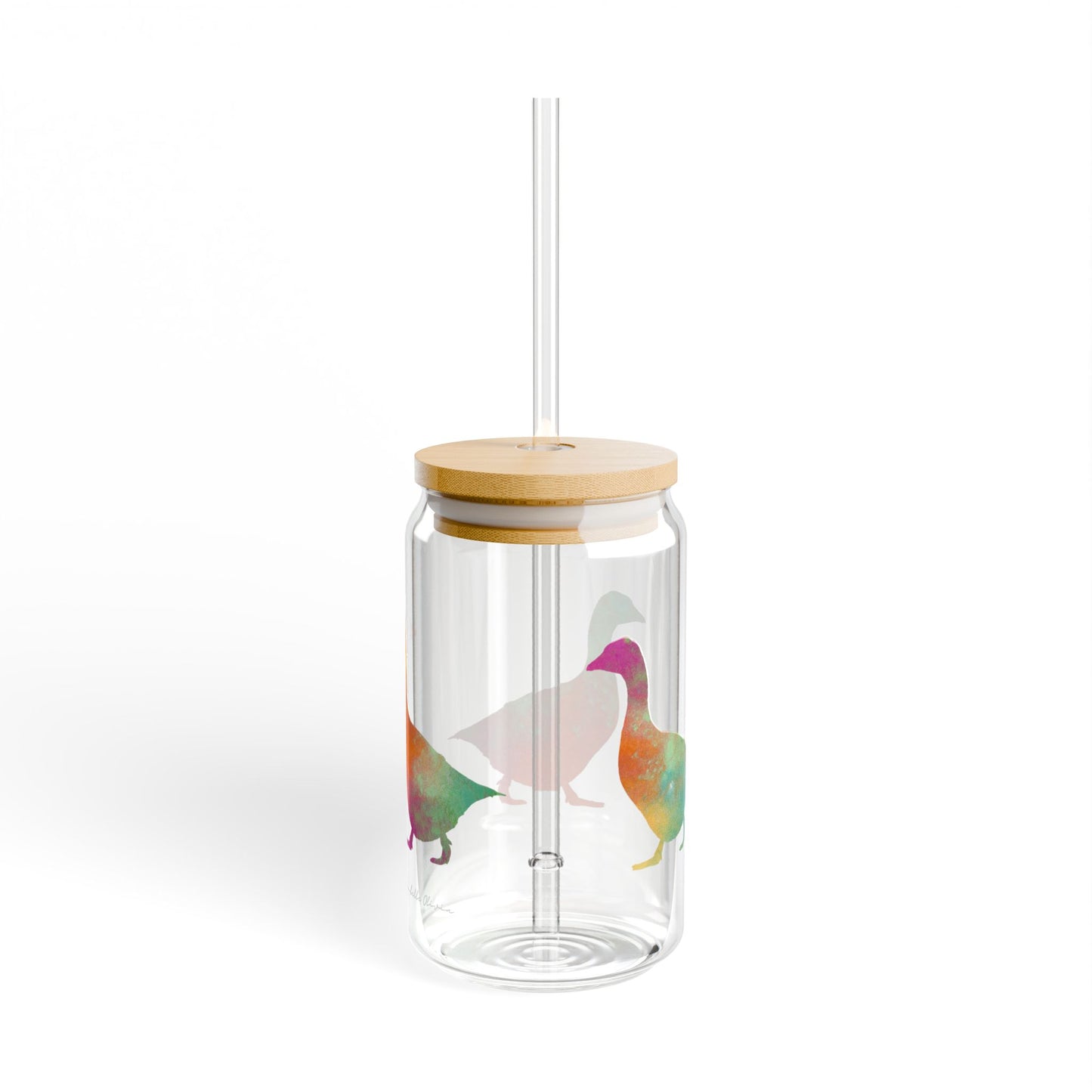 Silly Goose Sipper Glass Inspired by Mixed Feelings