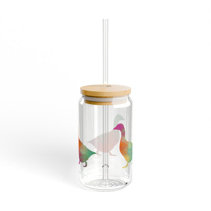 Silly Goose Sipper Glass Inspired by Mixed Feelings