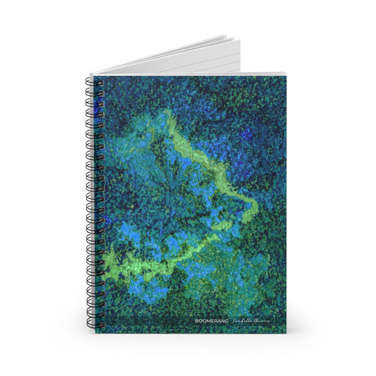 Spiral Notebook Inspired by Boomerang