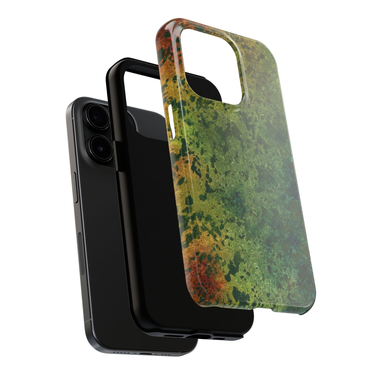 Painted Phone Case Inspired by Regrowth