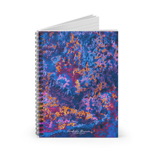 Spiral notebook, inspired by Deja Who an Isabelle Olivia original watercolor