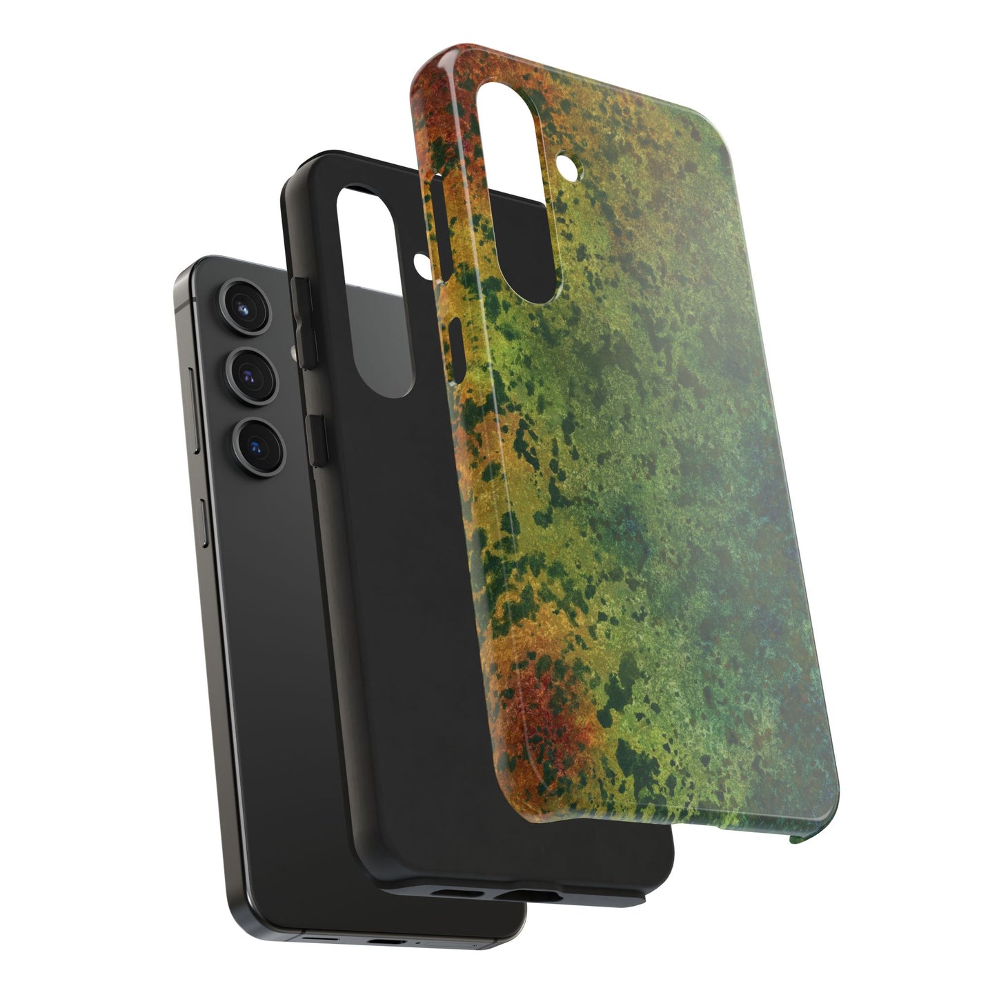 Painted Phone Case Inspired by Regrowth
