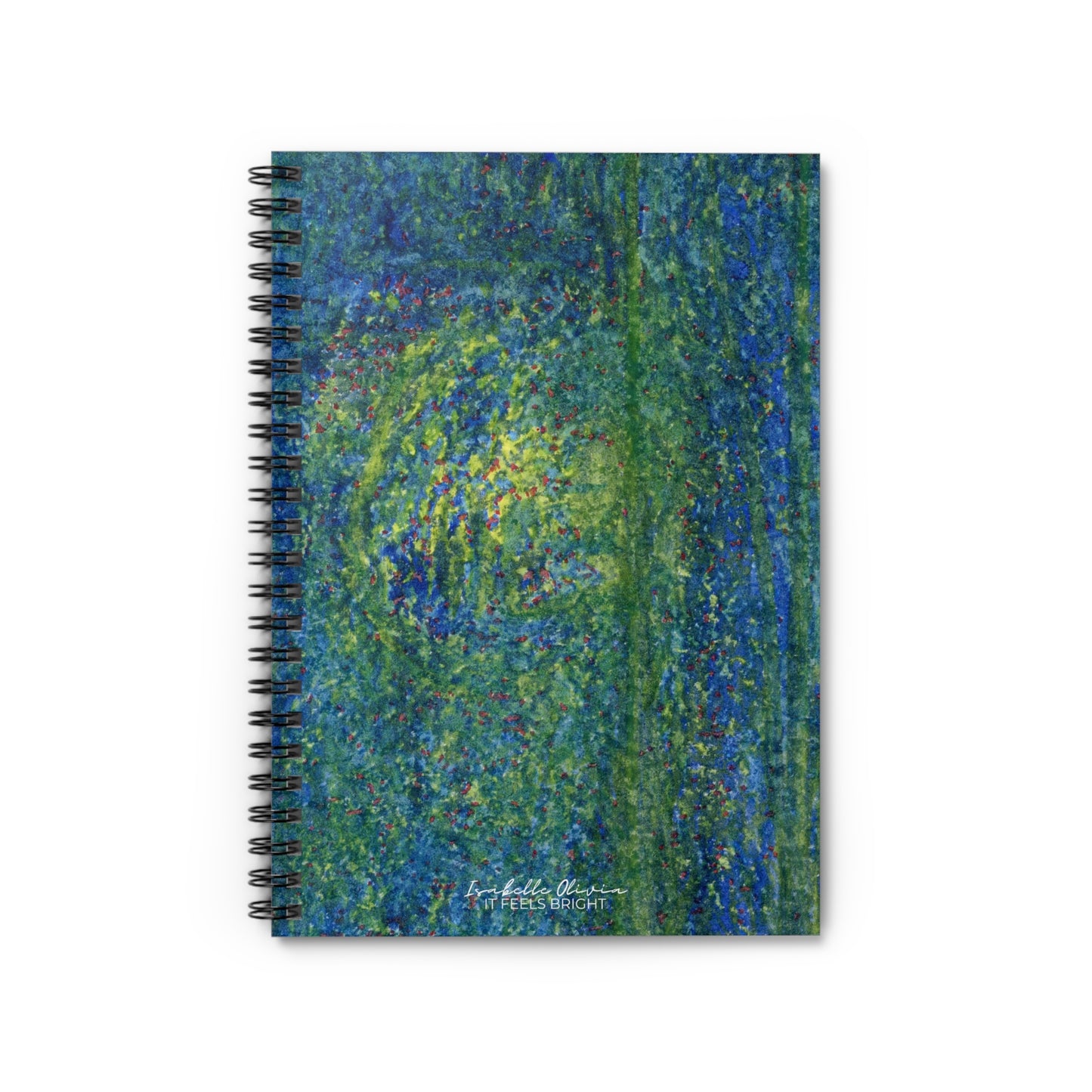 Spiral Notebook Inspired by It Feels Bright