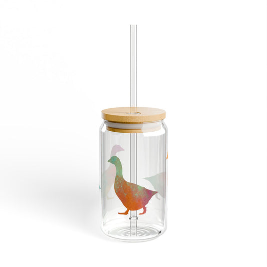 Silly Goose Sipper Glass Inspired by Mixed Feelings