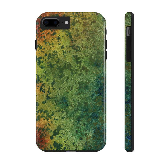 Painted Phone Case Inspired by Regrowth